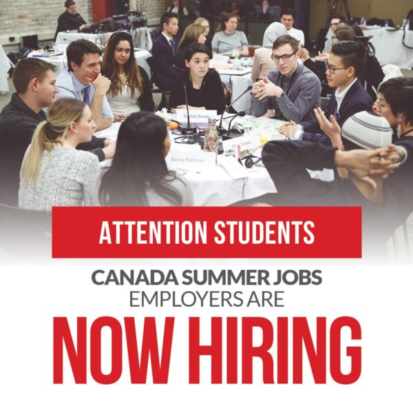 Need a Summer Job? Canada Summer Jobs program is now Hiring Canada