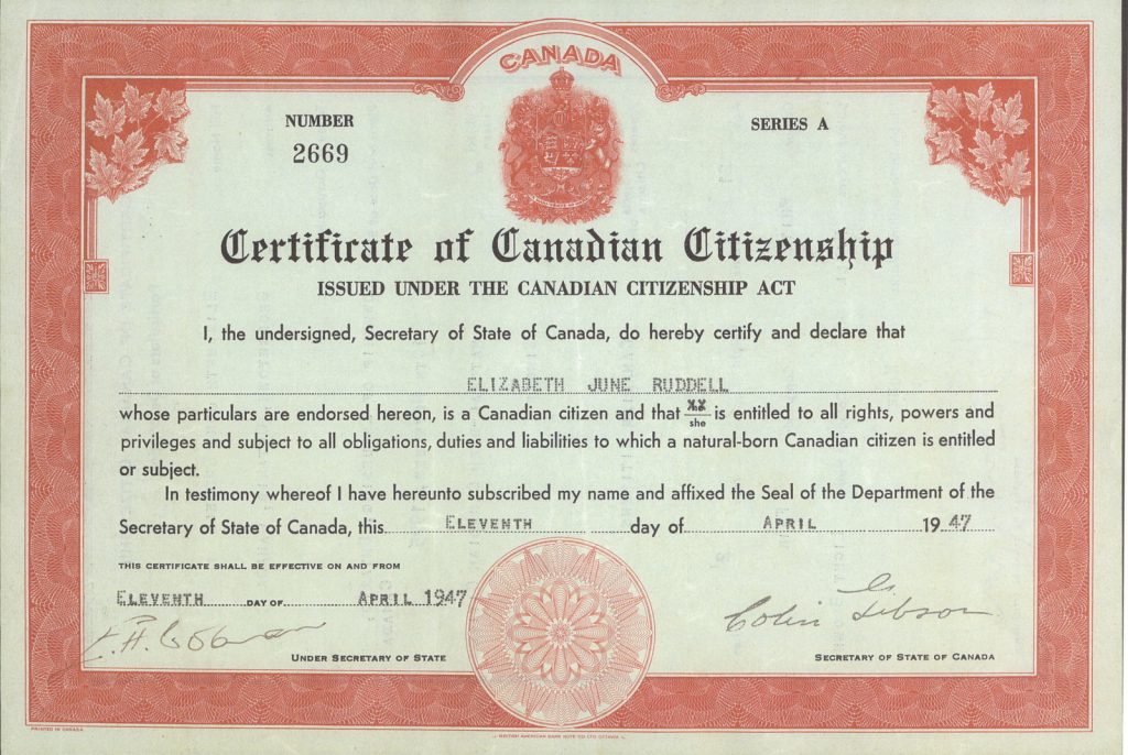 Canada Now Offers Electronic Canadian Citizenship Certificates Canada 